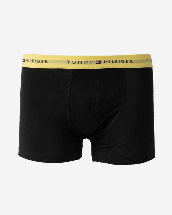 Tommy Hilfiger 5-Pack Logo Waistband Mens Trunks in Yellow