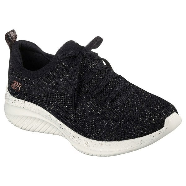 Skechers Womens/Ladies Ultra Flex 3.0 Let´s Dance Trainers - Black/Rose Gold