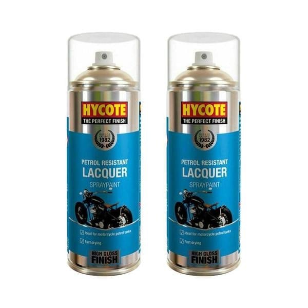 Hycote 2X Hycote Petrol Resistant Lacquer Spray Paint 400ml