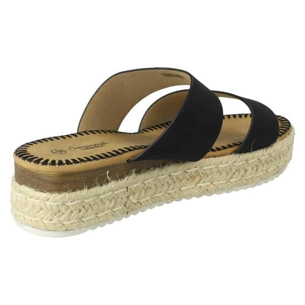 Savannah Ladies Savannah Slip On Mule Sandals F12092