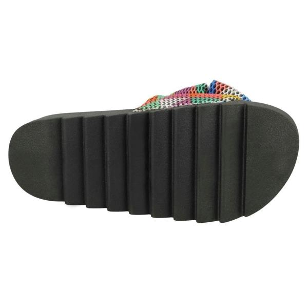 Spot On Ladies Spot On Multi Twist Bow Sliders