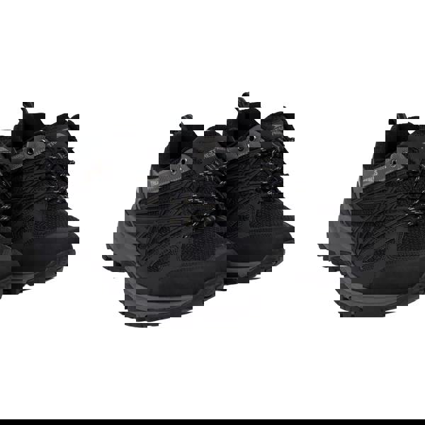 Trespass Mens Fisk Trainers - Black/Black - 