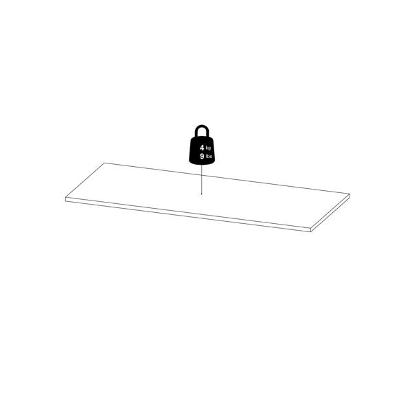 Furniture To Go Sprint 2 Shelves White