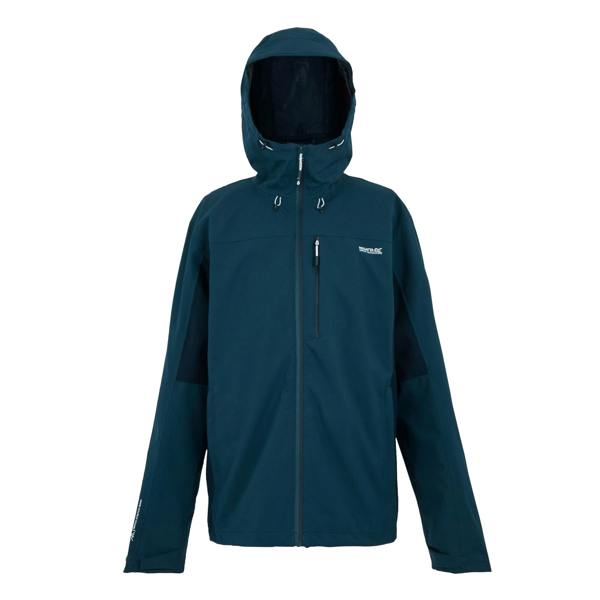 Regatta Mens Birchdale II Waterproof Jacket - Moonlight Denim - 