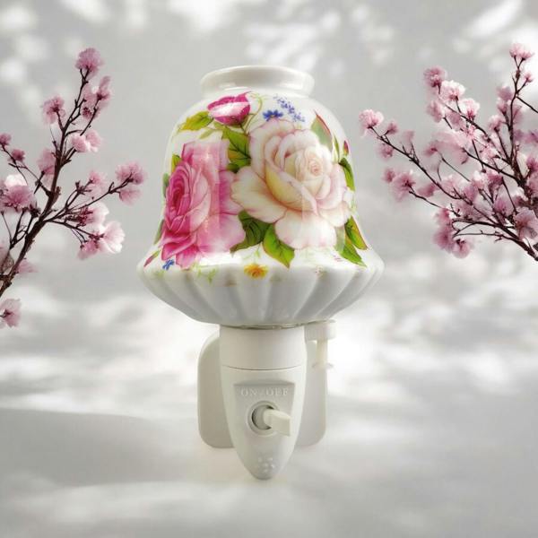 PINK FLORAL NIGHTLIGHT