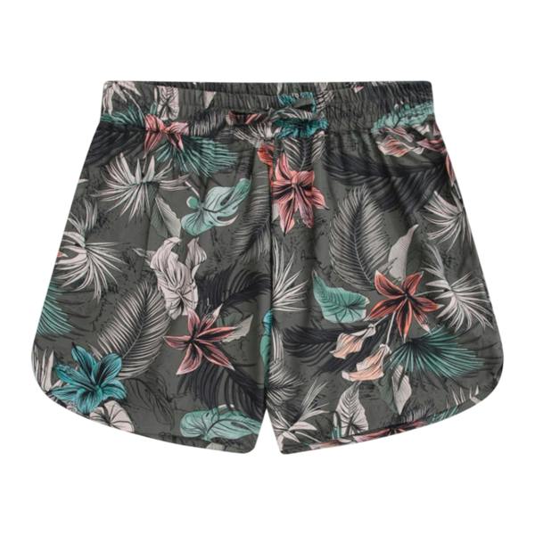 Animal Womens/Ladies Sand Dune Recycled Printed Shorts - Khaki Brown - 