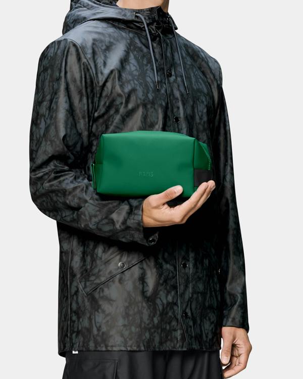 Rains Wash Bag Small - 178 Envy | CHO | Designer Unisex Bags