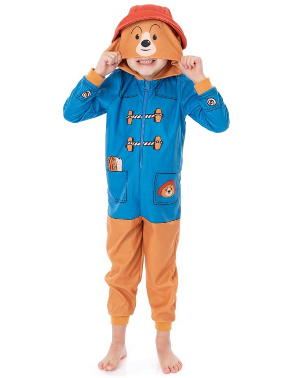 Vanilla Underground Paddington Bear Boys Multicoloured Character Onesie [dis]