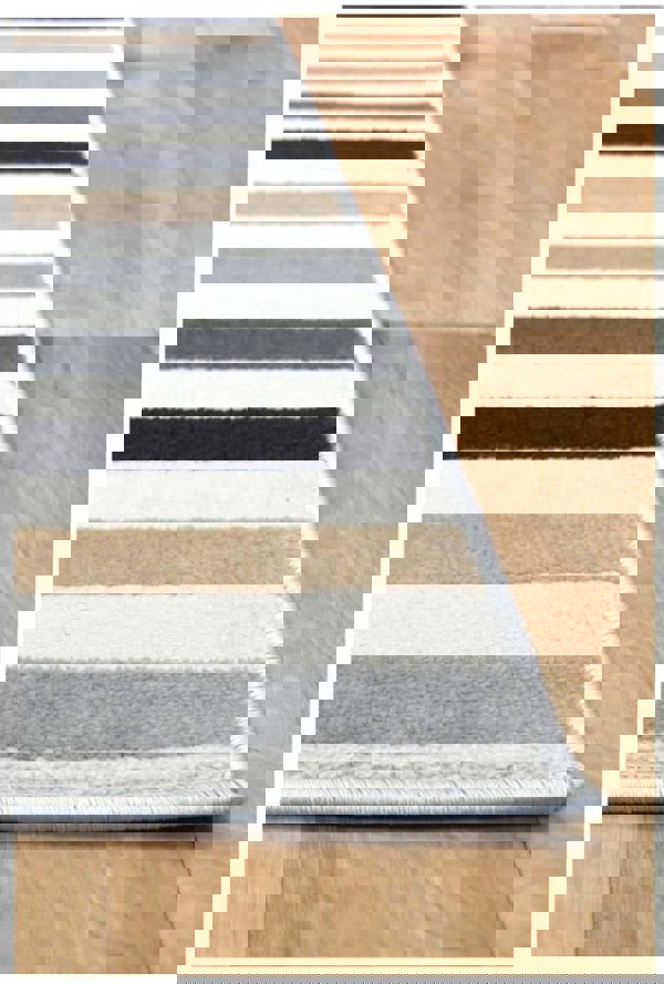 Stripe Design Luxury Area Rug in Multicolour – The Rugs