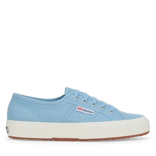 Superga Unisex Adult 2750 Cotu Classic Vegan Trainers - Light Blue/Avorio