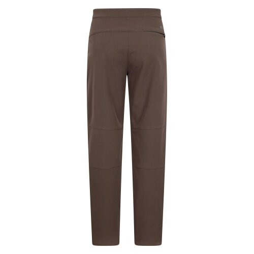 Mountain Warehouse Mens Rockcliffe Softshell Hiking Trousers - Brown