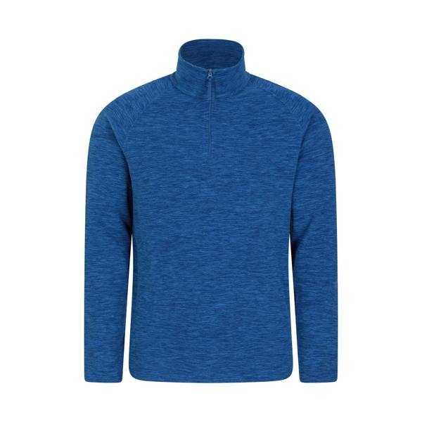 Mountain Warehouse Mens Snowdon II Fleece Top - Indigo - 