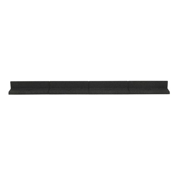 Monstershop Flexible Lawn Edging 4 x 1.2m - Black