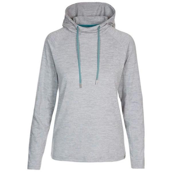 Trespass Womens/Ladies Hattie Active Hoodie - Platinum Grey Marl - 