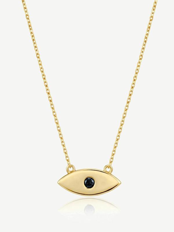 MUCHV Dainty Evil Eye Pendant Necklace