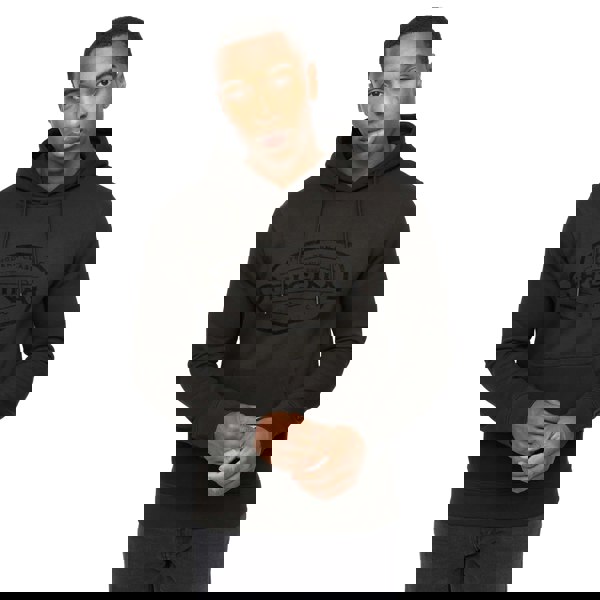 Crosshatch Mens Traptons Hoodie - Black