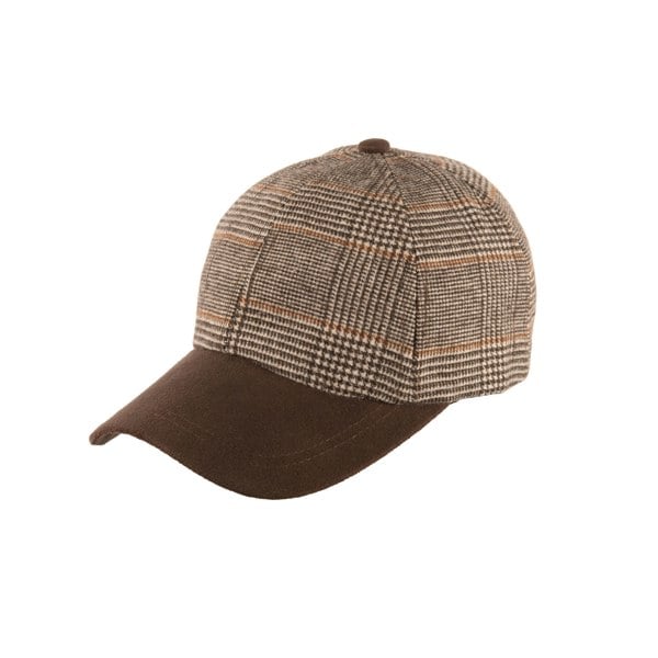 Heritage Traditions Tweed Suede Baseball Cap