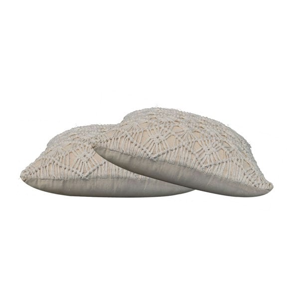 Artisan Furniture 2x Maura Natural White Cushions