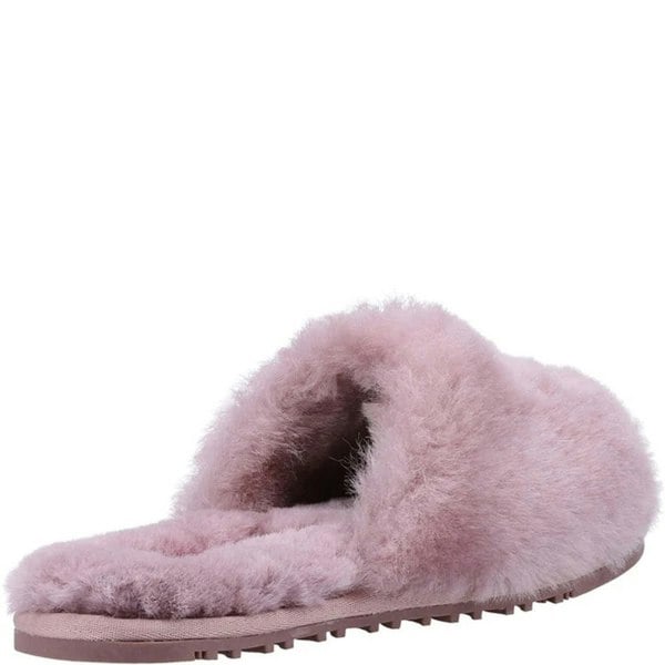 Cotswold Womens/Ladies Westfield Non Slip Sheepskin Lined Slippers - Pink