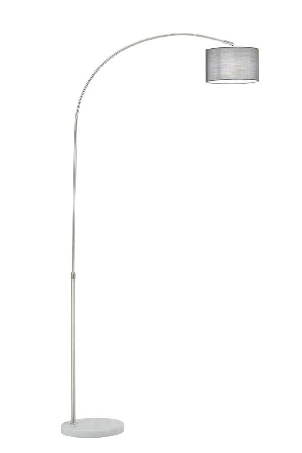 Living and Home Arched Floor Lamp Marble Base with Shade