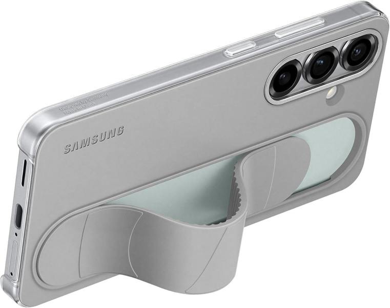 Samsung Galaxy S25 6.2" Standing Grip Case Grey - EF-GS931CJEGWW