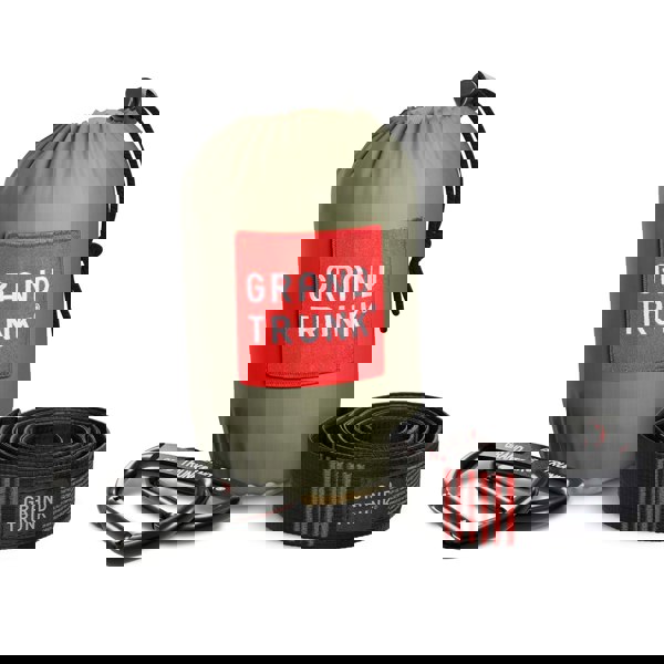 Grand Trunk Double Deluxe Hammock with Straps