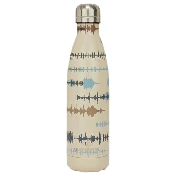 Craghoppers National Trust Wave 500ml Water Bottle - Ecru/Blue Stone - 
