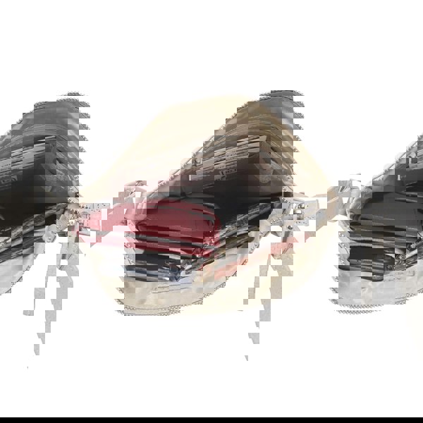 Assots London 'CORI' Ice Grey Pebble Grain Real Leather Crossbody Bag