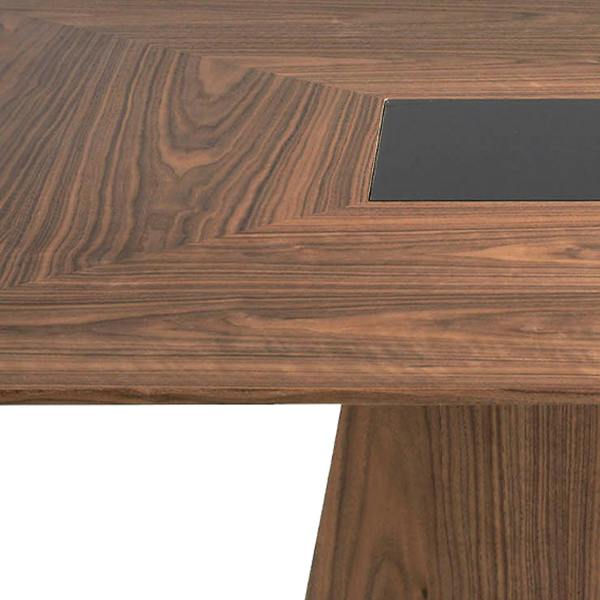 Angel Cerdá Square walnut dining table 1079