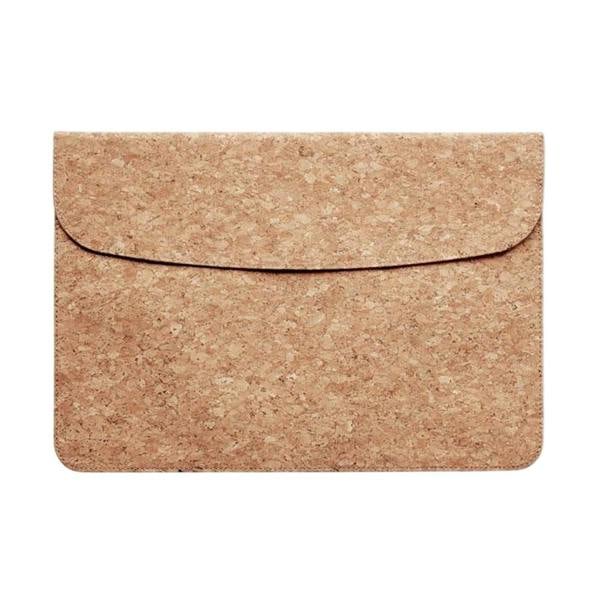 MidOcean Grace Cork Magnetic Closure Laptop Sleeve - Beige - 