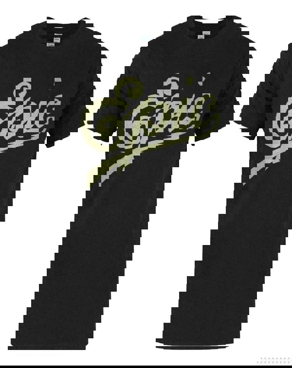 Epic Records Mens Black Logo Short Sleeved T-Shirt