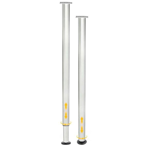 Havendro 720-1100mm Adjustable Support Legs for Kitchen Worktop Desk Breakfast Bar