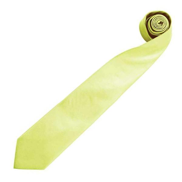 Premier Mens “Colours” Plain Fashion / Business Tie - Lime