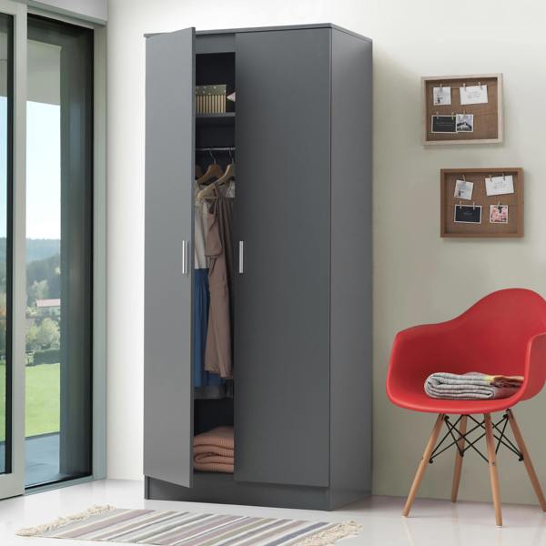 Timber Art Design Rio Costa 2 Door Double Wardrobe