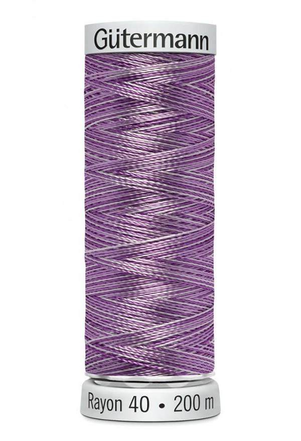 Gutermann No 40 Sulky Rayon Embroidery Thread 200m Rayon Thread Suitable For Embroidery
