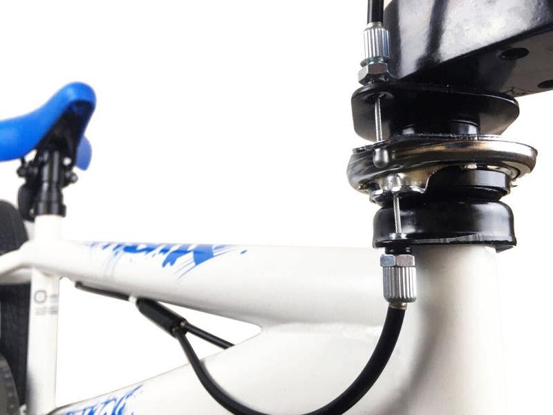 XN-10-20 BMX Unisex Freestyle Stunt Bike 20" - White/Blue