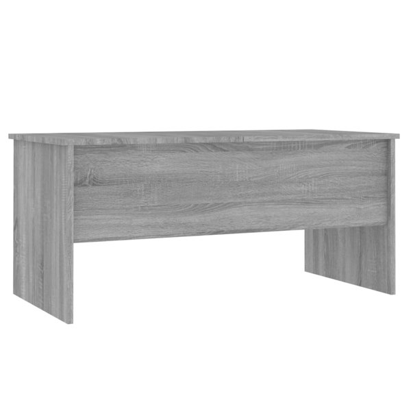 Berkfield Coffee Table Grey Sonoma 102x50.5x46.5 cm Engineered Wood