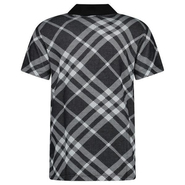Burberry Vintage Check Cotton Polo Black - chancefashionco
