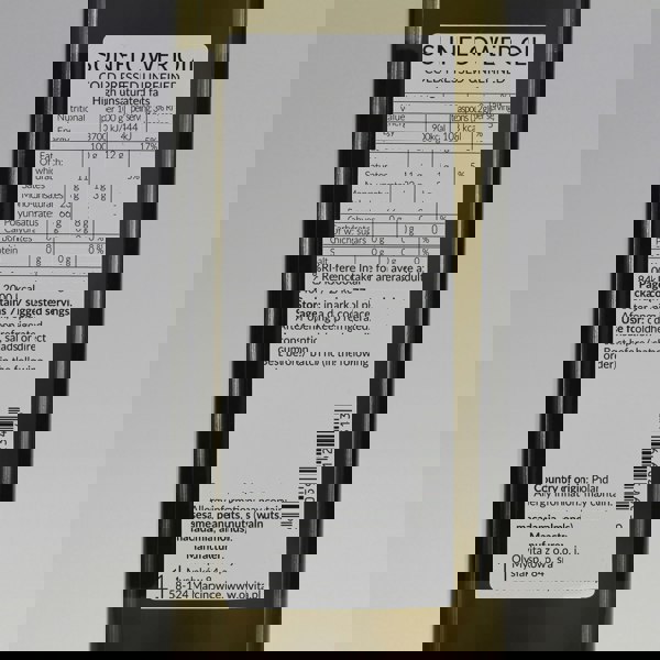 Ol'Vita Sunflower Oil | Cold Pressed | Unrefined