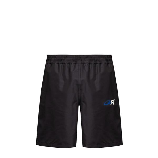 Off-White Exact Opposite Surfer Printed Board Shorts   in  Black