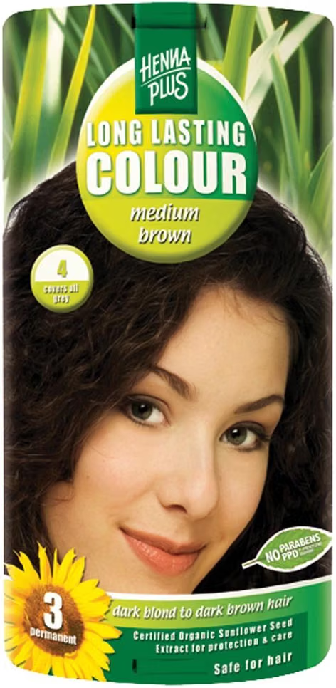 HENNAPLUS Long Lasting Colour Medium Brown 4