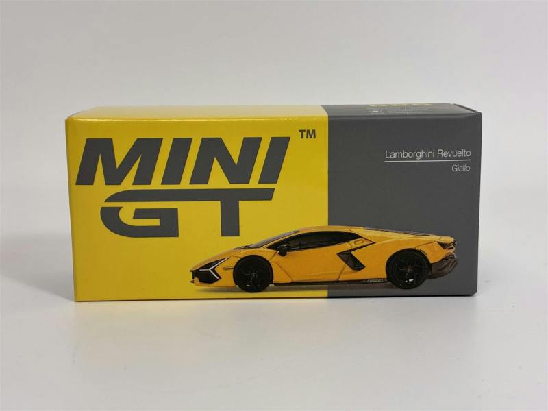MCSlots Lamborghini Revuelto Giallo LHD 1:64 Scale Mini GT MGT00886L