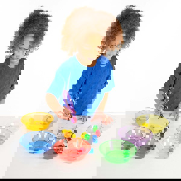 tickit Translucent Colour Sorting Bowls