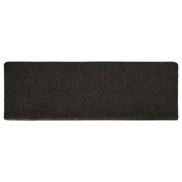 Berkfield Stair Mats 15 pcs Needle Punch 65x21x4 cm Dark Brown