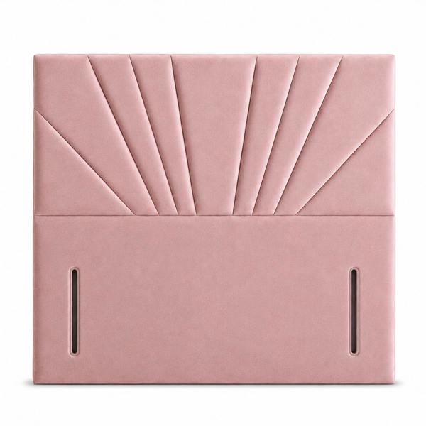 Great British Beds Sunrise Headboard - Pink Plush
