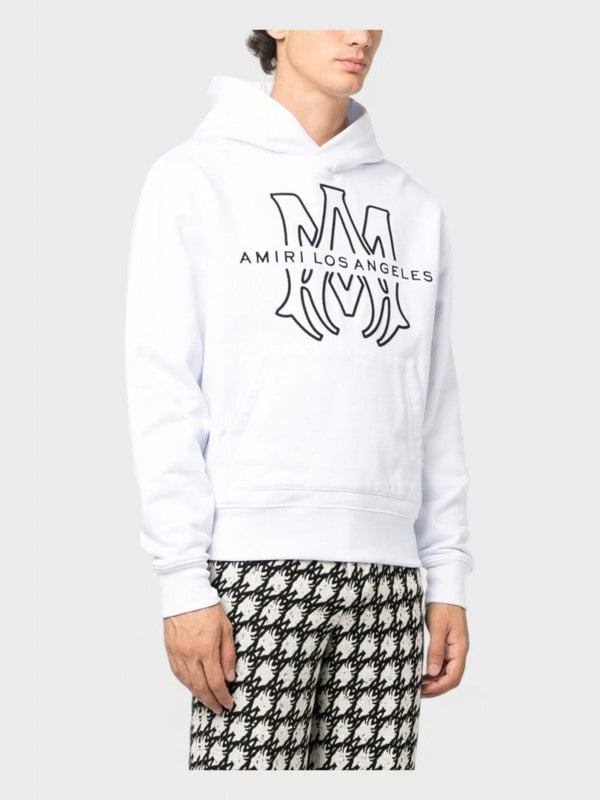 Amiri Ma Los Angeles Hoodie White - Supplied FashionAmiri