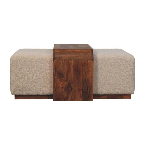 Artisan Furniture Solid Wood Arden Bench Duo