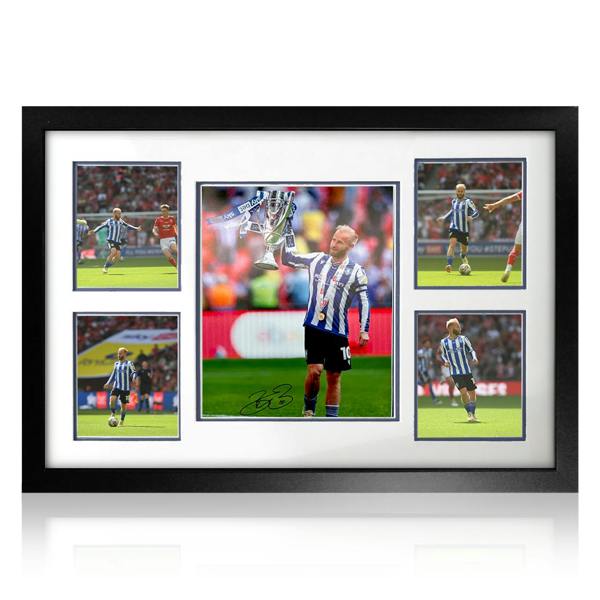 Barry Bannan Signed Sheffield Wednesday Play-Off Win Premium Frame