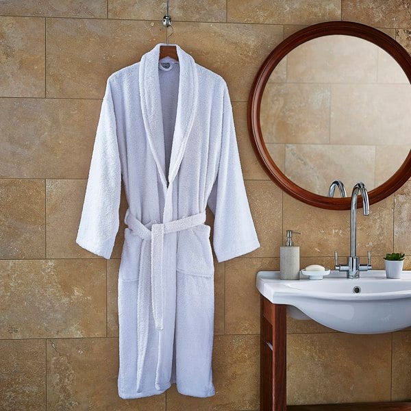 Martex Luxury Spa White Bathrobe