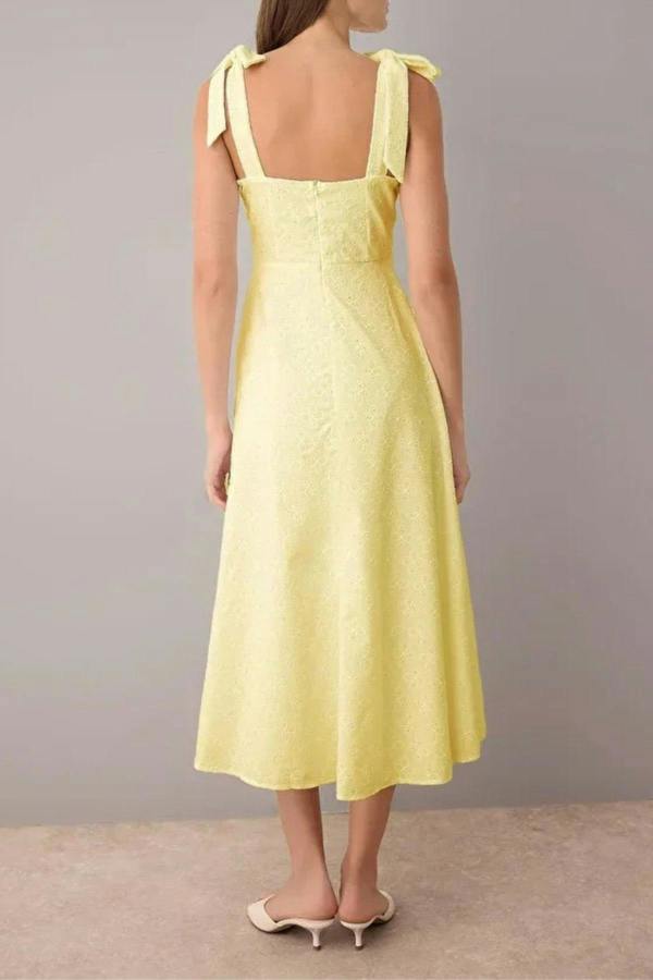 WOVCOR Brode Skater Maxi Woven Dress